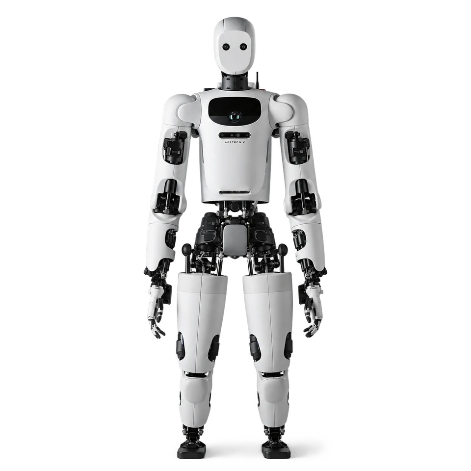 Studio portrait of Apptronik Apollo 2