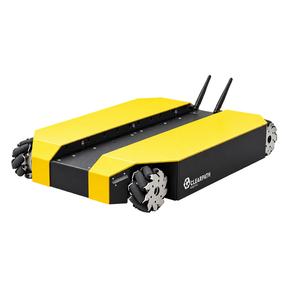 Studio portrait of Clearpath Robotics Dingo