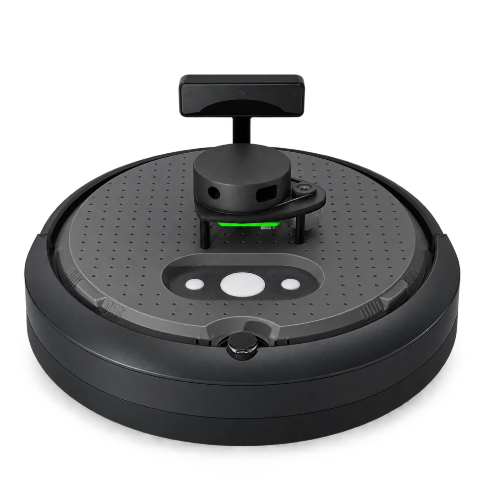Studio portrait of Clearpath Robotics TurtleBot 4 Lite