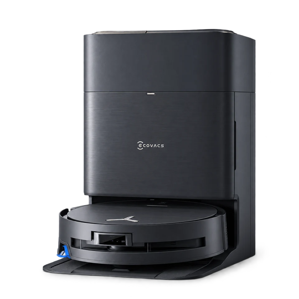 Studio portrait of ECOVACS DEEBOT X9 PRO OMNI