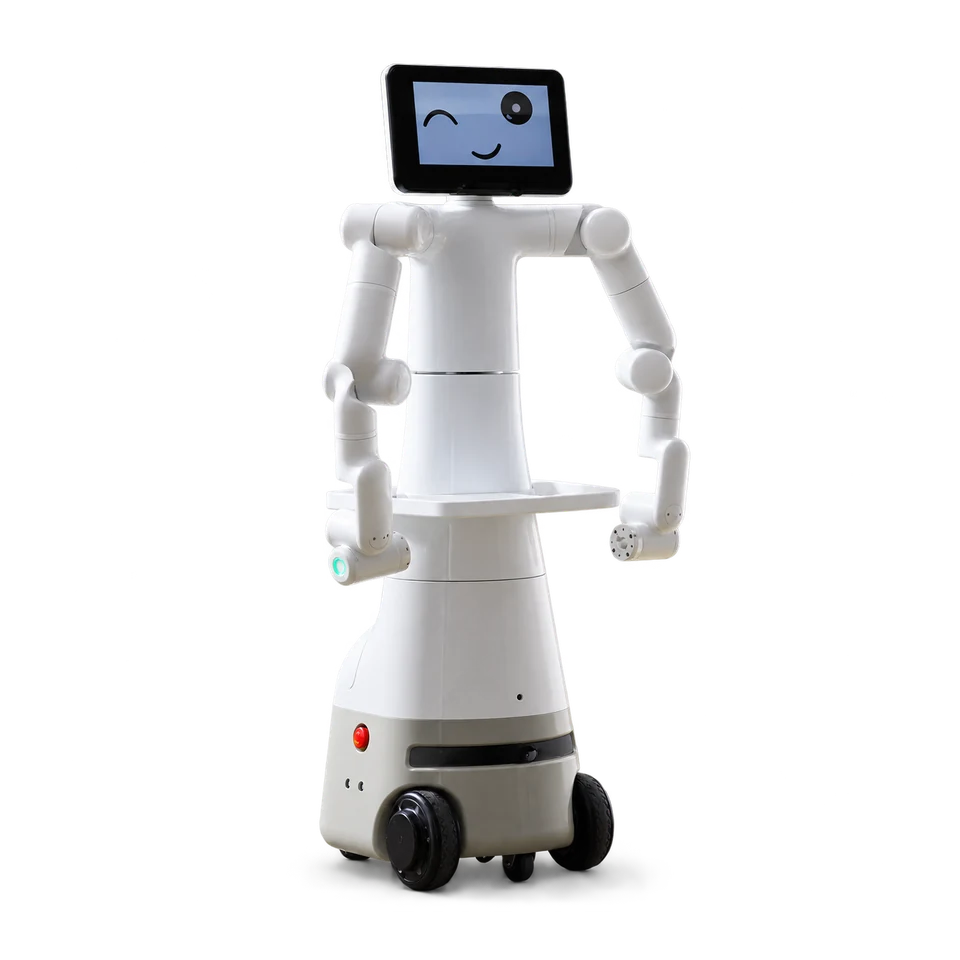 Studio portrait of Elephant Robotics Mercury X1