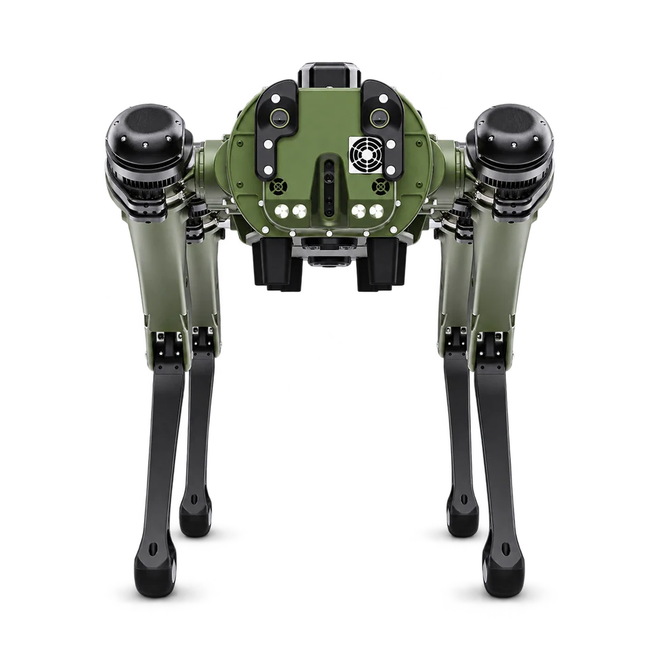 Studio portrait of Ghost Robotics Vision 60