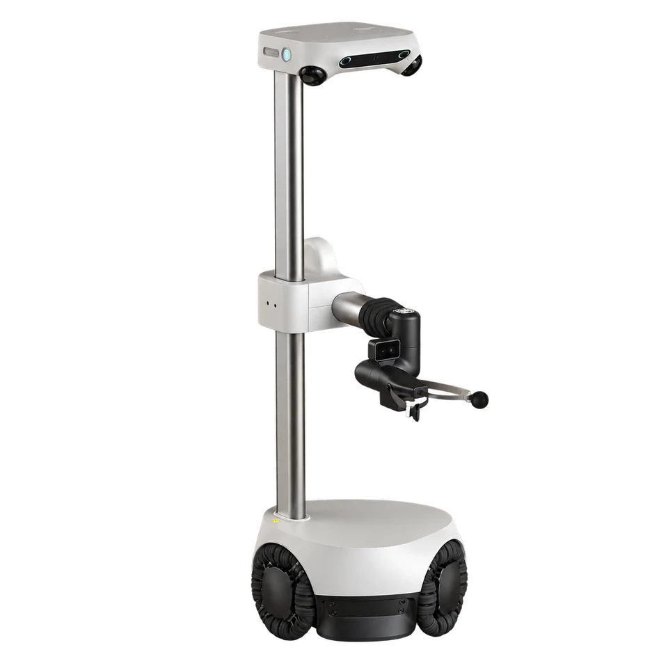 Studio portrait of Hello Robot Stretch 4