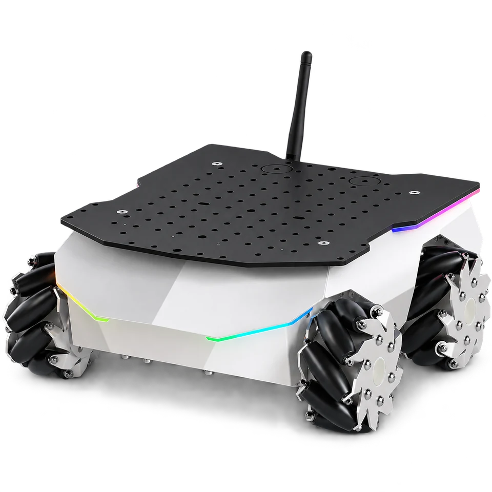 Studio portrait of Husarion ROSbot XL