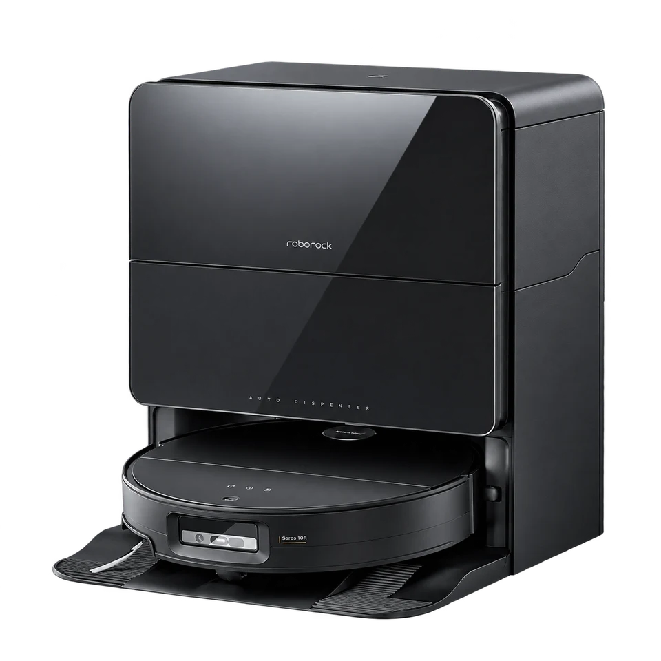 Studio portrait of Roborock Saros 10R