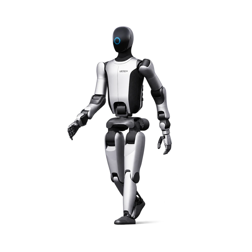 Studio portrait of UBTECH Walker S2
